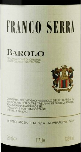 Franco Serra Barlo Red Wine