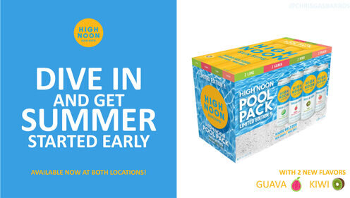 High Noon Pool Pack Vodka Hard Seltzer Variety Pack 8
