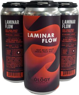 Ology Laminar Flow Oat Milk Ne Hazy IPA 16oz Cans