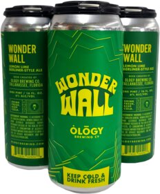 Ology Wonder Wall Lemon Lime Sour Ale 16oz Cans