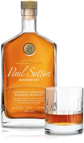 Paiul Sutton Staraight Bourbon Whiskey Year 100 Proof