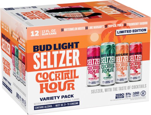 Bud Light Seltzer Cocktail Hour Variety Pack