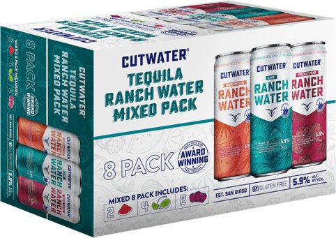 Cutwater Tequila Ranch Water Variety Pack