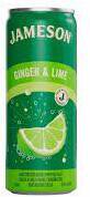 Jameson Irish Whiskey Ginger & Lime Mixed Beverage (1) Can