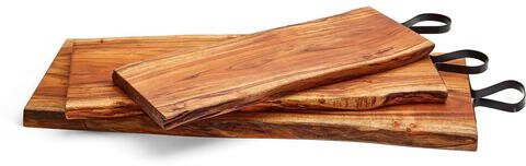 Serving Board with Iron Handle Large