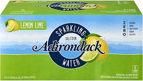 Adirondack Lemon Lime Sparkling Water