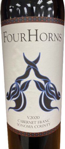 FOUR HORNS CABERNET FRANC SONOMA COUNTY