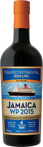 Transcontinental Rum Jamaica Years Old