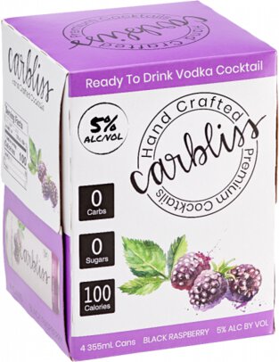 Carbliss Black Raspberry 4pk