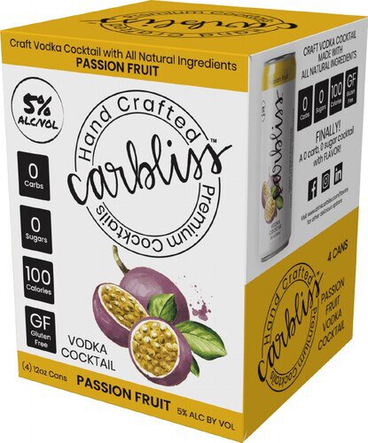 Carbliss Passion Fruit 4pk