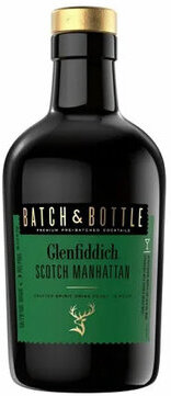 Batch & Bottle Glenfiddich Scotch Whisky Manhattan Ready To Drink Cocktail