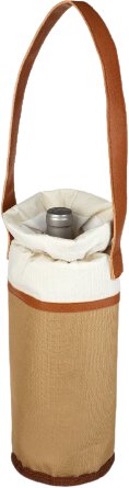 True Brands Twine Insulated Wine Bag
