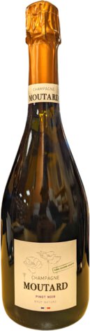 Champagne Moutard Brut Pinot Noir Sans Soufre Ajoute