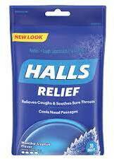 Halls Mentho Lyptus Strawberry 30 Ct