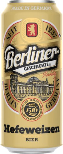 Berliner Geschichte Hefeweizen German Beer Single