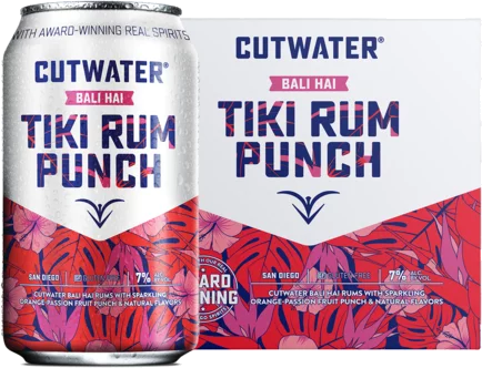 Cutwater Spirits Tiki Rum Punch RTD