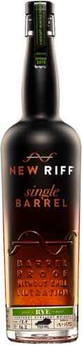 New Riff Single Barrel Barrel Strength Rye Whiskey