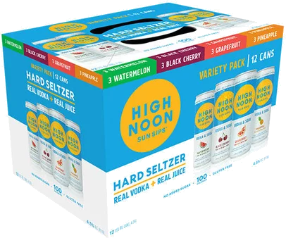 High Noon Vodka Hard Seltzer Variety Pack