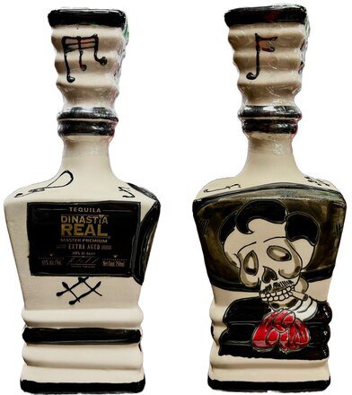 Dinastia Real Calavera Extra Aged Ceramic Bottle