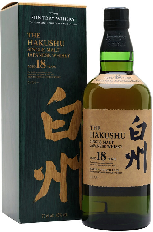 The Hakushu 18 Year Single Malt Japanese Whisky - Pike's Wine