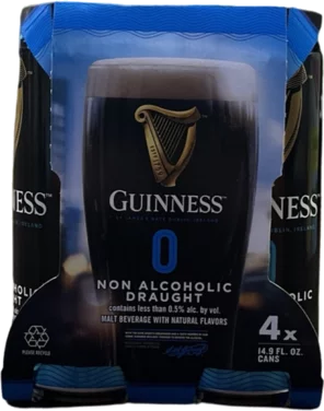 Guinness 00 Non-Alcoholic 4PK Cans