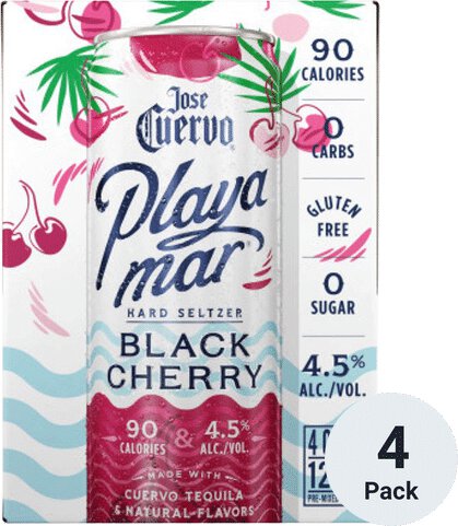 Jose Cuervo Playa Mar Black Cherry Seltzer