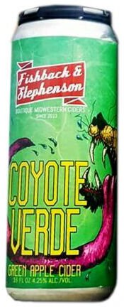 F & S Coyote Verde Cider 4pk Cans