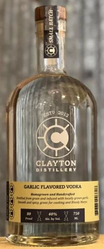 Clayton Distillery Garlic Vodka