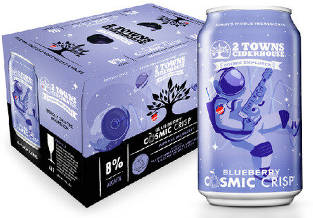 Towns Cider Cosmic Crisp Blueberry