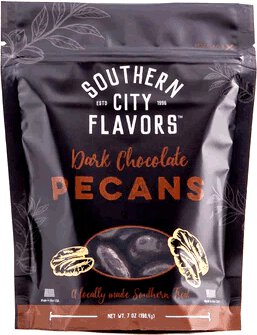 Southern City Dark Chocolate Pecans