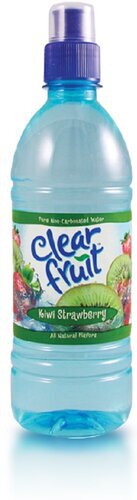 Clear Fruit Kiwi Straw