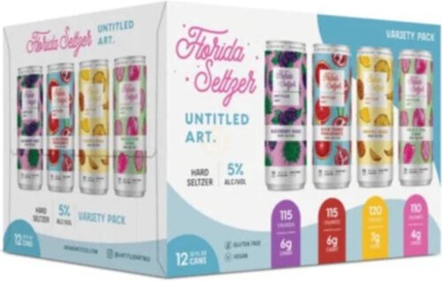 Florida Seltzer Untitled Art Seltzer Variety Pack