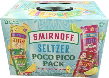 Smirnoff Seltzer Poco Pico 2/12 Cans