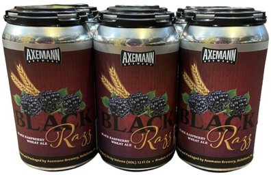 Axemann Black Razz 6PK Cans