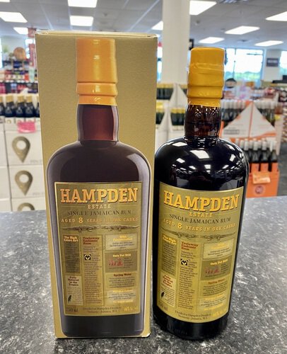 Hampden Estate 8 Year Old Pure Single Jamaican Rum