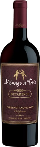 Menage a Trois Decadence Cabernet Sauvignon