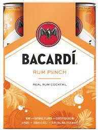 Bacardi Rum Punch (4-Pack) Cans