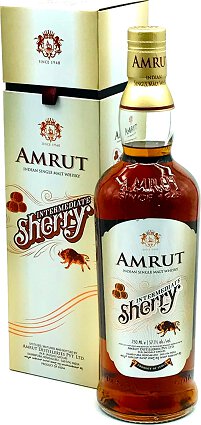 Amrut Intermediate Sherry Cask Matured Single Malt Whisky