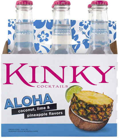 Kinky Cocktails Aloha Coconut Lime & Pineapple