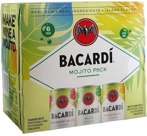 Bacardi Cocktail Mojito Variety Pack