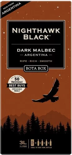 Bota Box Nighthawk Black Dark Malbec