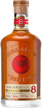 Bacardi Reserve Ocho Ron Anos 8 Year Rum