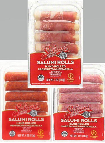 Salumi Italiani Prosciutto & Mozzarella Rolls