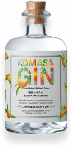 Komasa Sakurajima Komikan Japanese Craft Gin