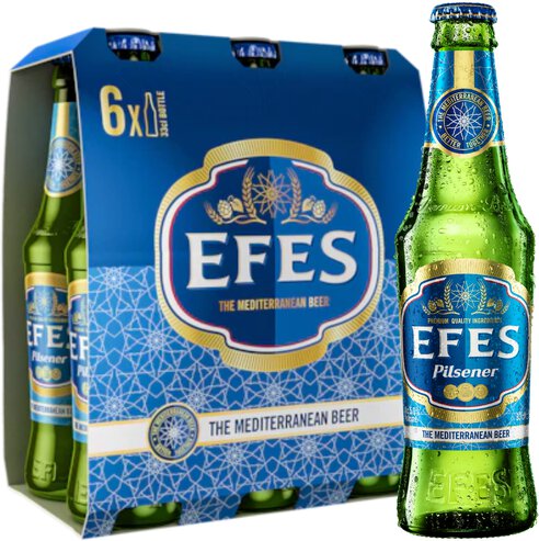Efes Pilsner Mediterranean Slow Brew Bot