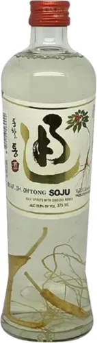 Tong Korean Soju With Ginsing