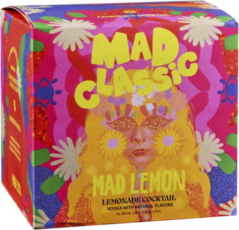 Mad Lemon Raspberry Key Lime Vodka Lemonade