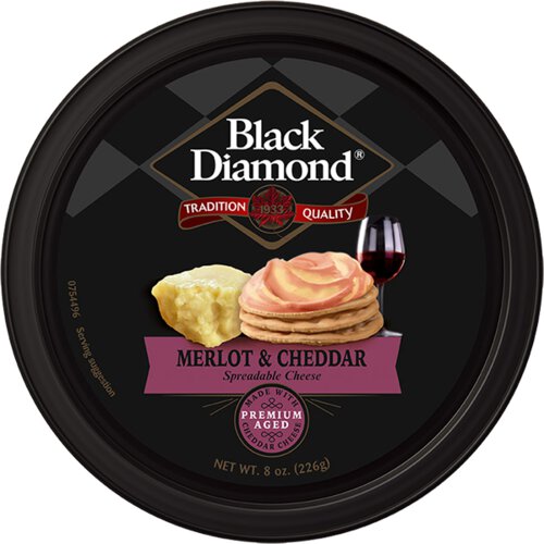 Black Diamond Merlot & Cheddar Cheese Spread