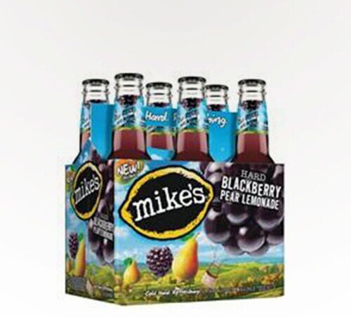 Mikes Hard Blackberry Pear 6 Pack Bottles