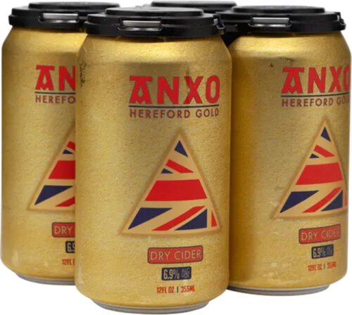 Anxo Cider Hereford Gold Cn 4pk